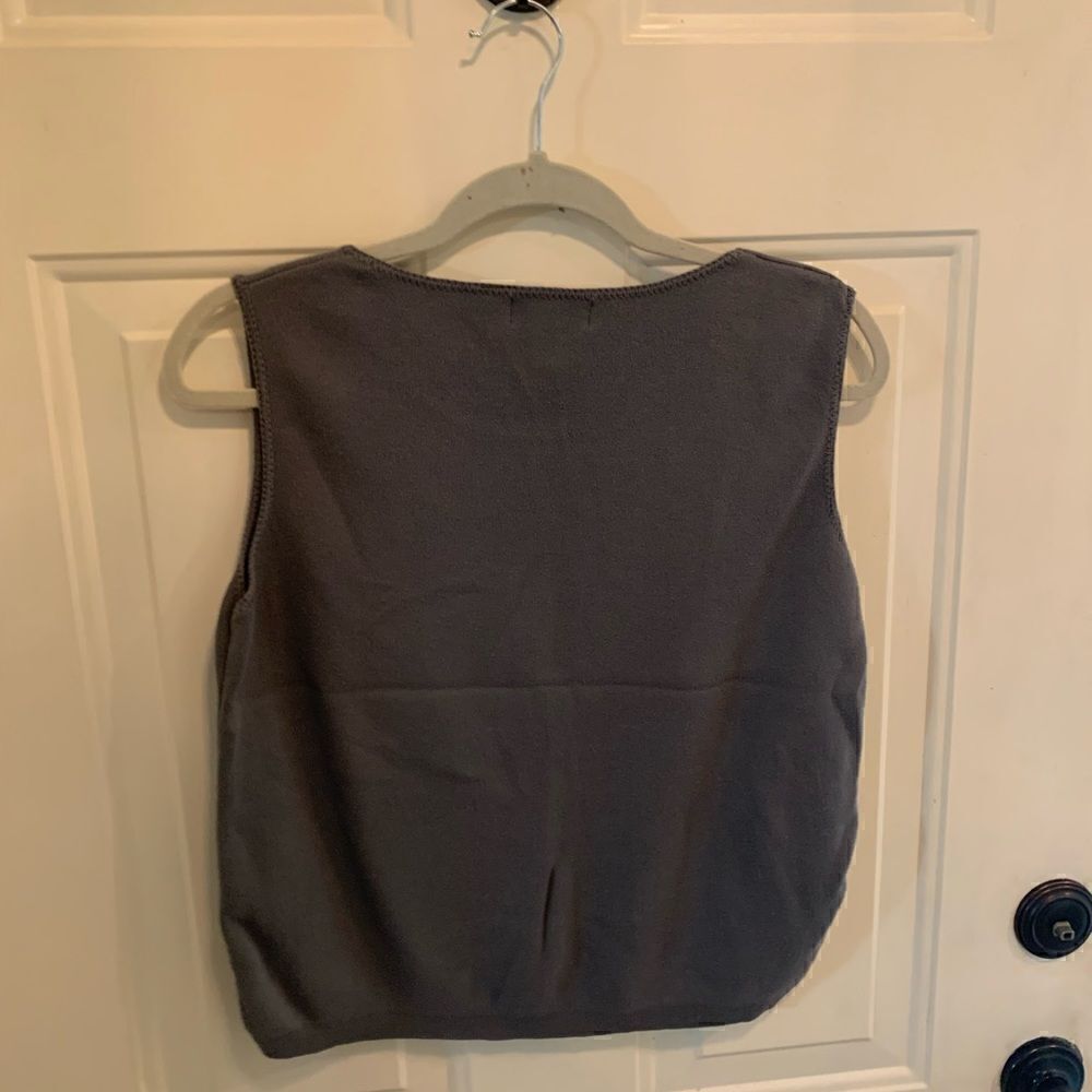 J Jill Gray Shell / Tank size S - Picture 2 of 5